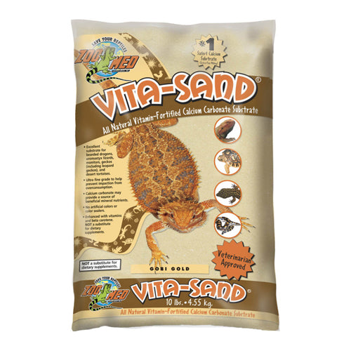 Zoo Med Vita-Sand Substrate Gold, 3ea/10 lb (Count of 3) by Zoo Med peta2z