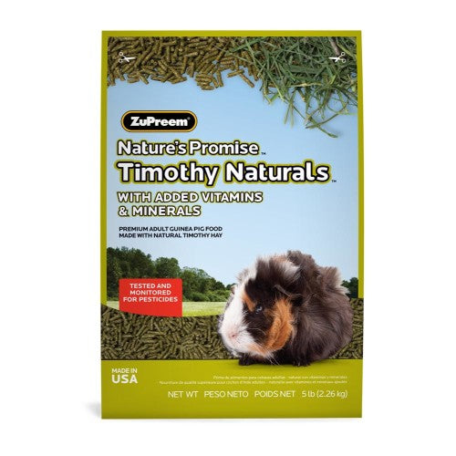 ZuPreem Natures Promise Guinea Pig Pellets Food 1 Each/5 lb by ZuPreem peta2z