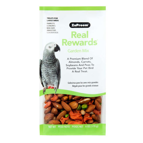 ZuPreem Real Rewards Garden Mix Treats for Large Birds 1 Each/6 Oz by ZuPreem peta2z