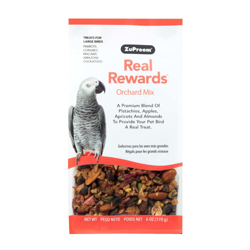 ZuPreem Real Rewards Orchard Mix Treats for Large Birds 1 Each/6 Oz by ZuPreem peta2z